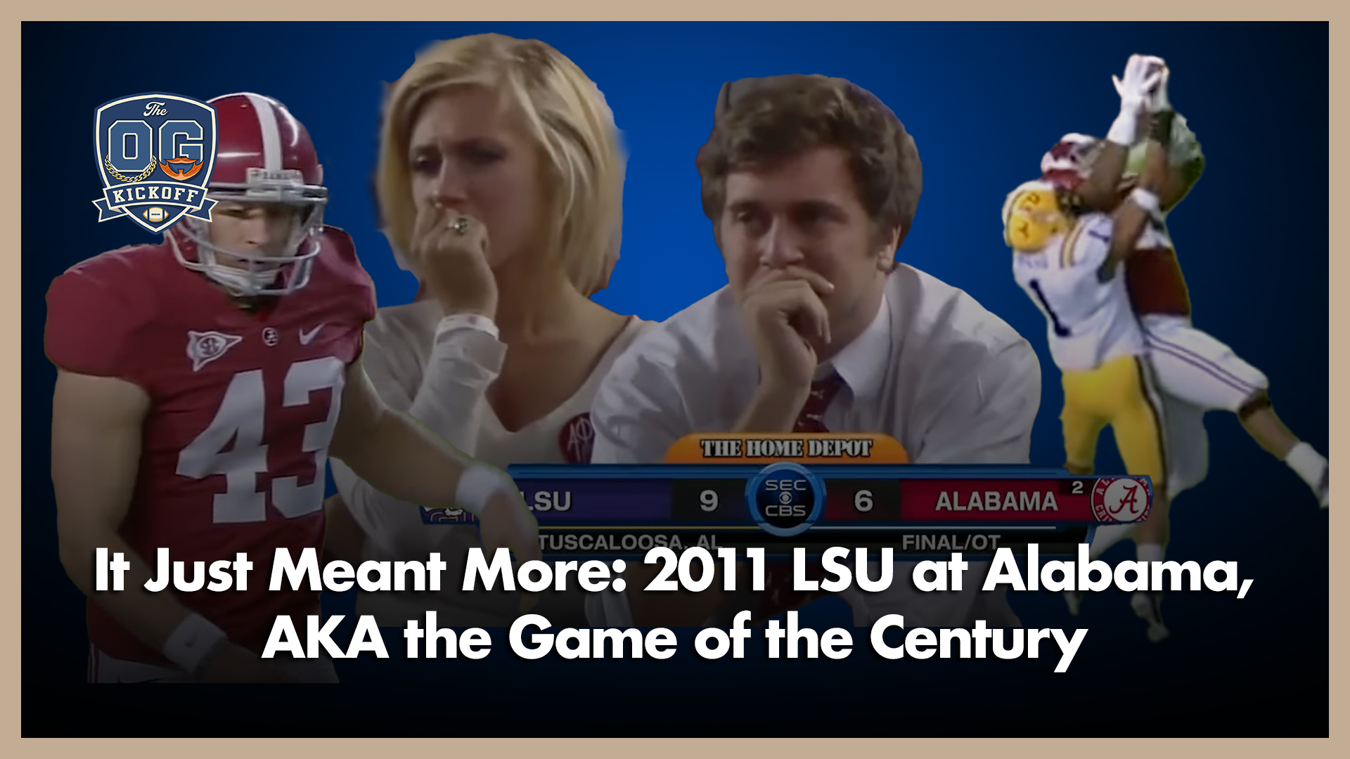 It Just Meant More: 2011 LSU at Alabama, AKA the Game of the Century