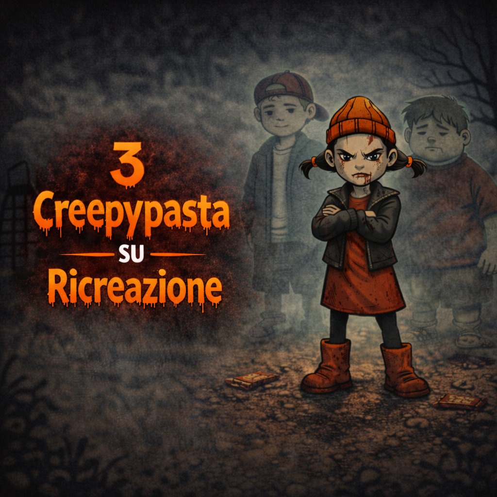 3 Creepypasta DAVVERO SPAVENTOSE su RICREAZIONE (RECESS)