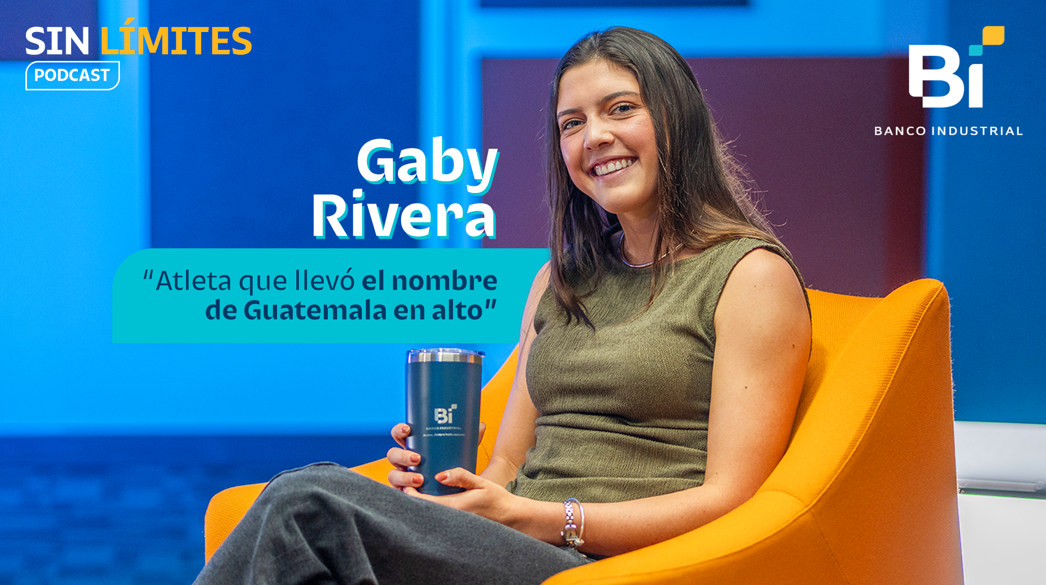 Ep: 08 Gaby Rivera, atleta que llevó el nombre de Guatemala en Alto.