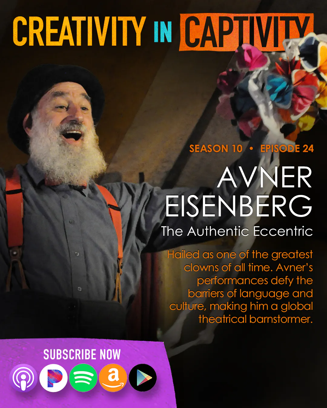 AVNER EISENBERG: The Authentic Eccentric episode artwork
