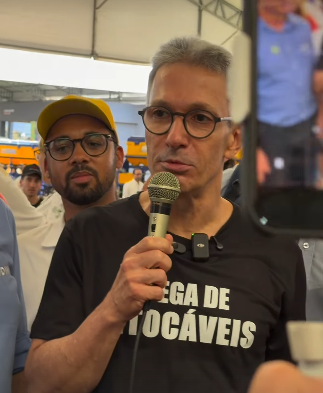 Zema critica STF e volta a defender 'Supremo sem rabo preso' durante Agrishow