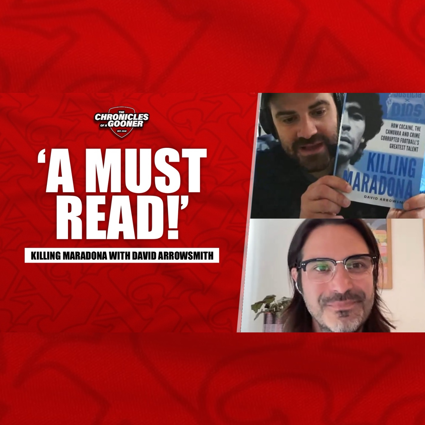 'This book is a MUST read!' - Killing Maradona with David Arrowsmith