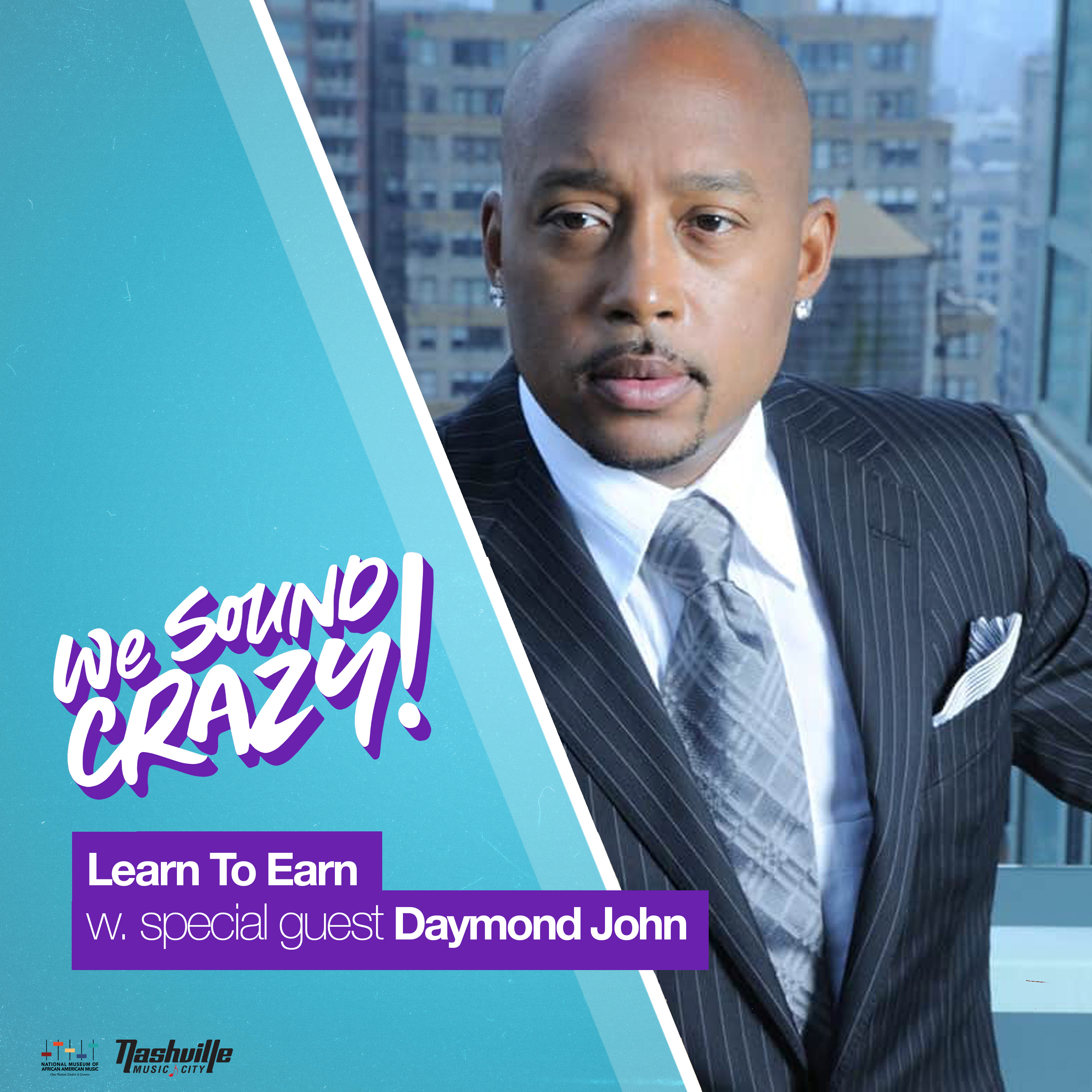 Learn to Earn w. special guest Daymond John episode artwork
