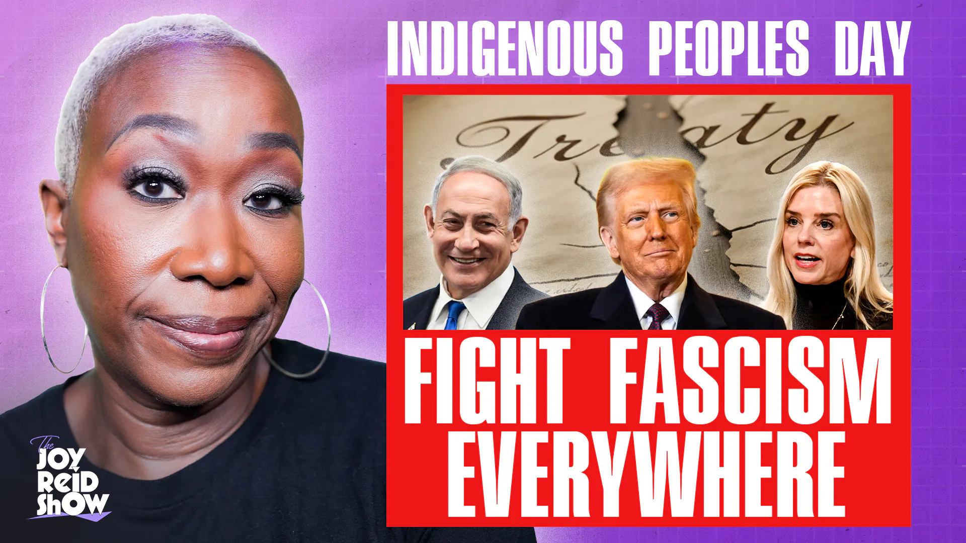 Indigenous Peoples Day: Fight Fascism Everywhere | The Joy Reid Show LIVE! Oct 13, 2025 — The Joy Reid Show cover