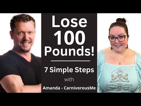 100 Pound Weight Loss Journey [with Amanda @CarnivorousMe1 ]