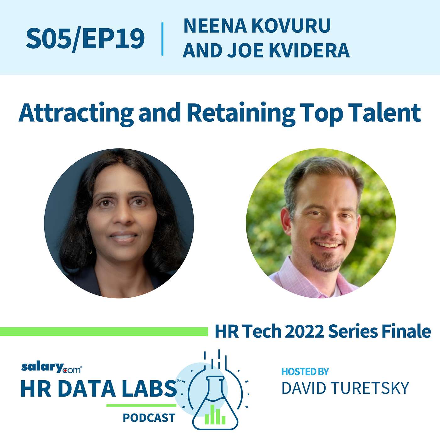 Neena Kovuru and Joe Kvidera - HR Tech 2022 Series - Attracting and Retaining Top Talent episode artwork