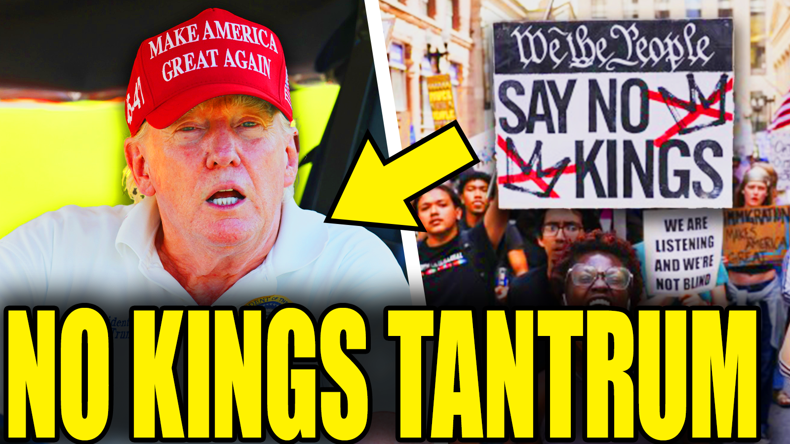 Trump Declares War On Own Party After No Kings Golf Disaster episode artwork