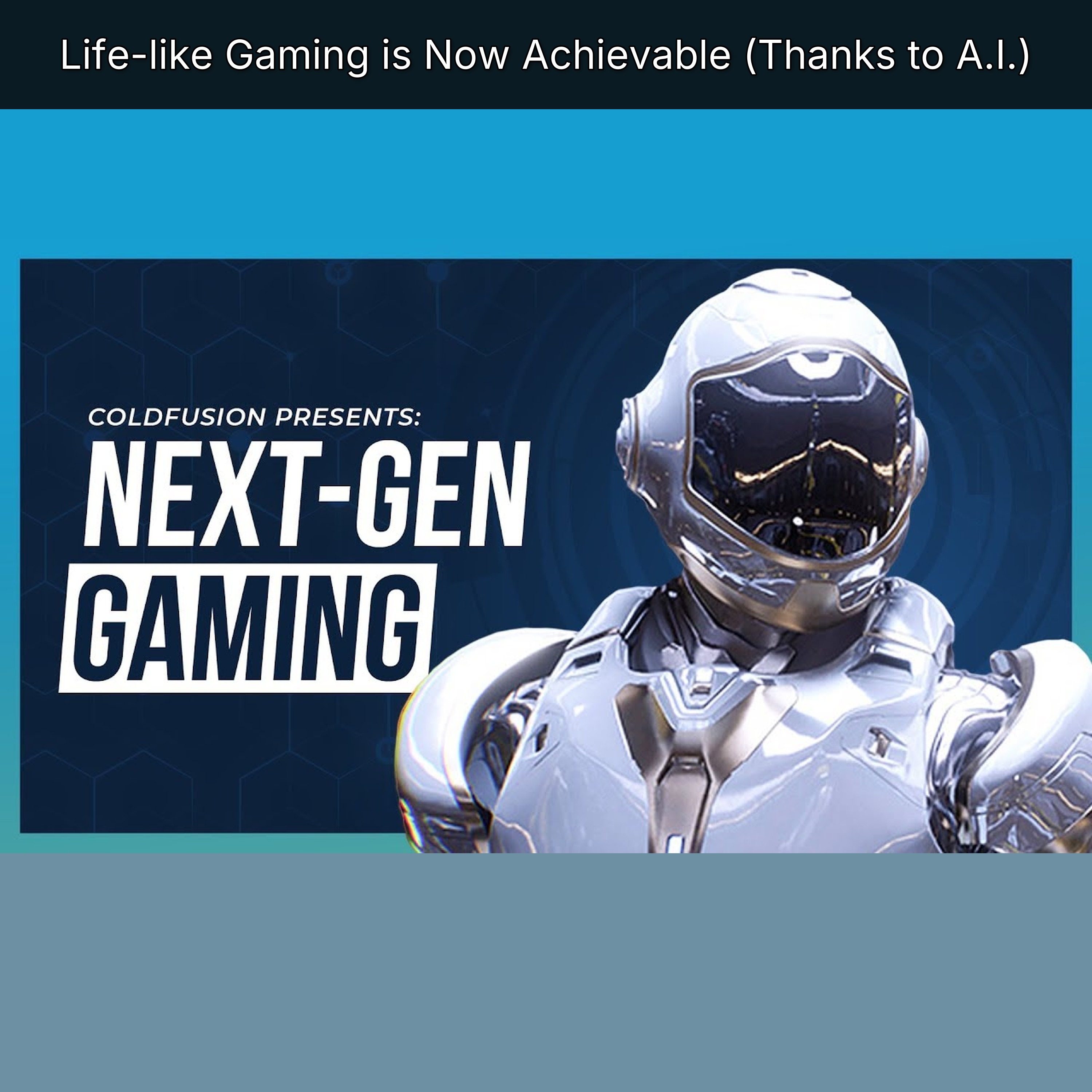 Life-like Gaming is Now Achievable (Thanks to A.I.) episode artwork