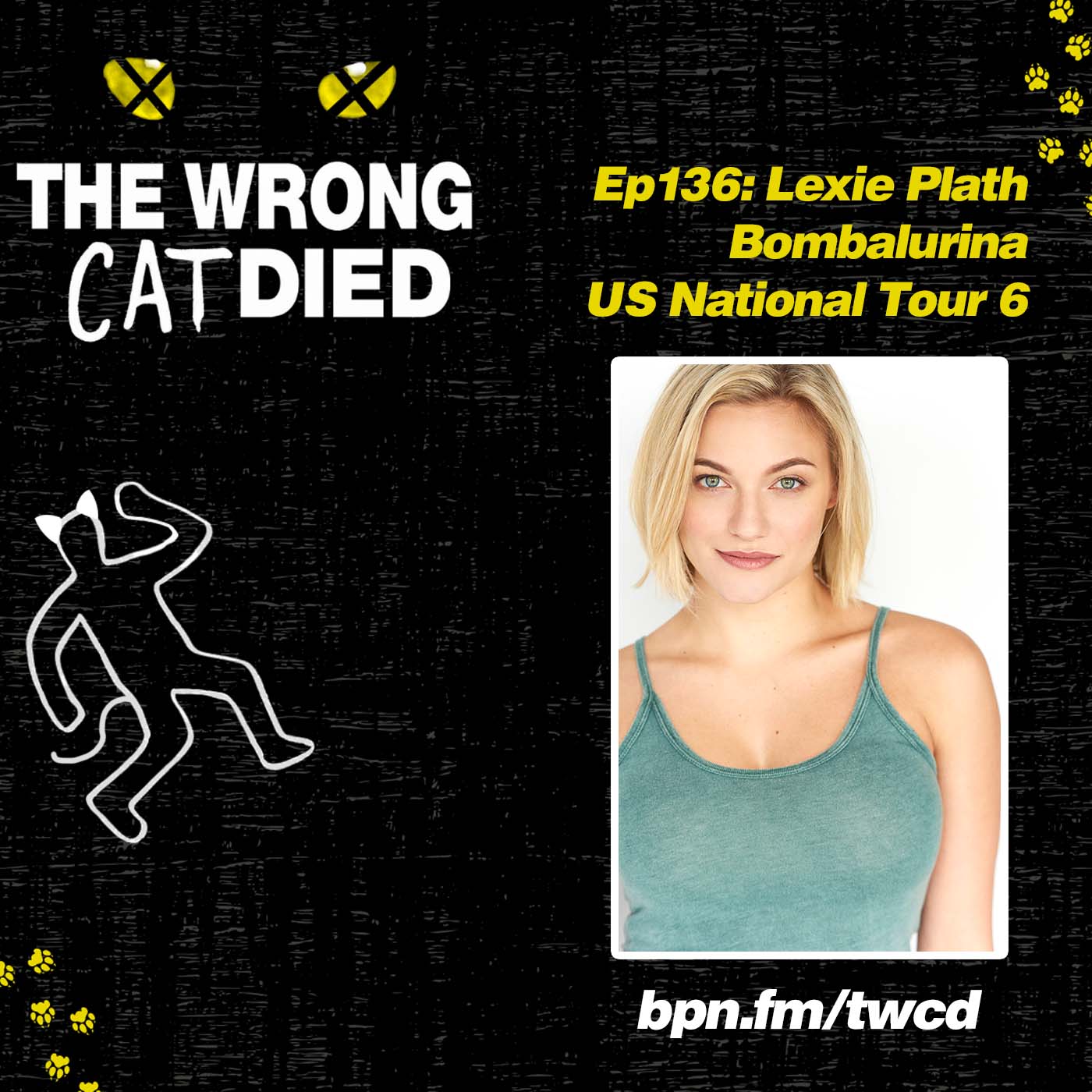 Ep136 - Lexie Plath, Bombalurina on US National Tour 6 episode artwork