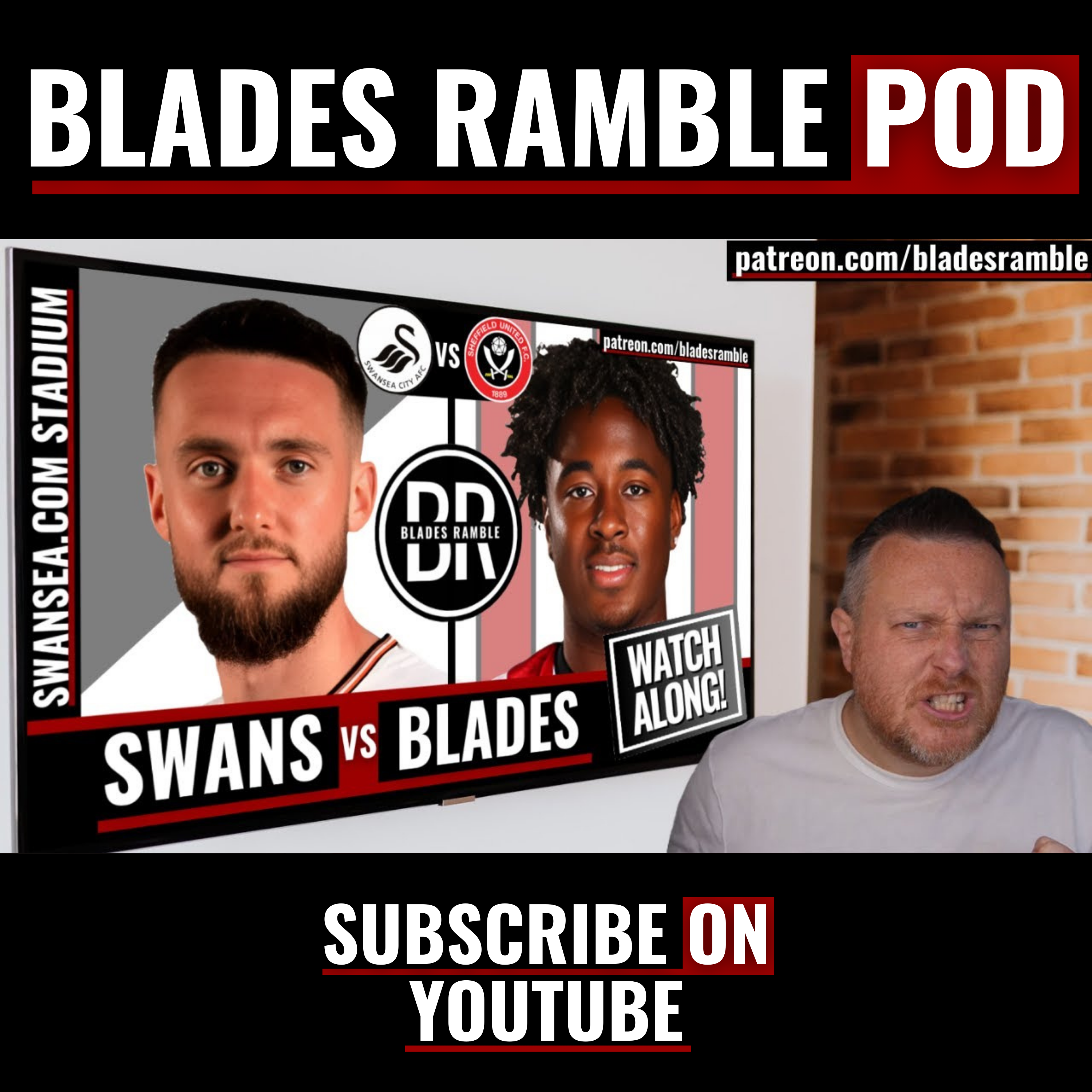 SWANSEA vs BLADES | LIVE WATCH ALONG!!