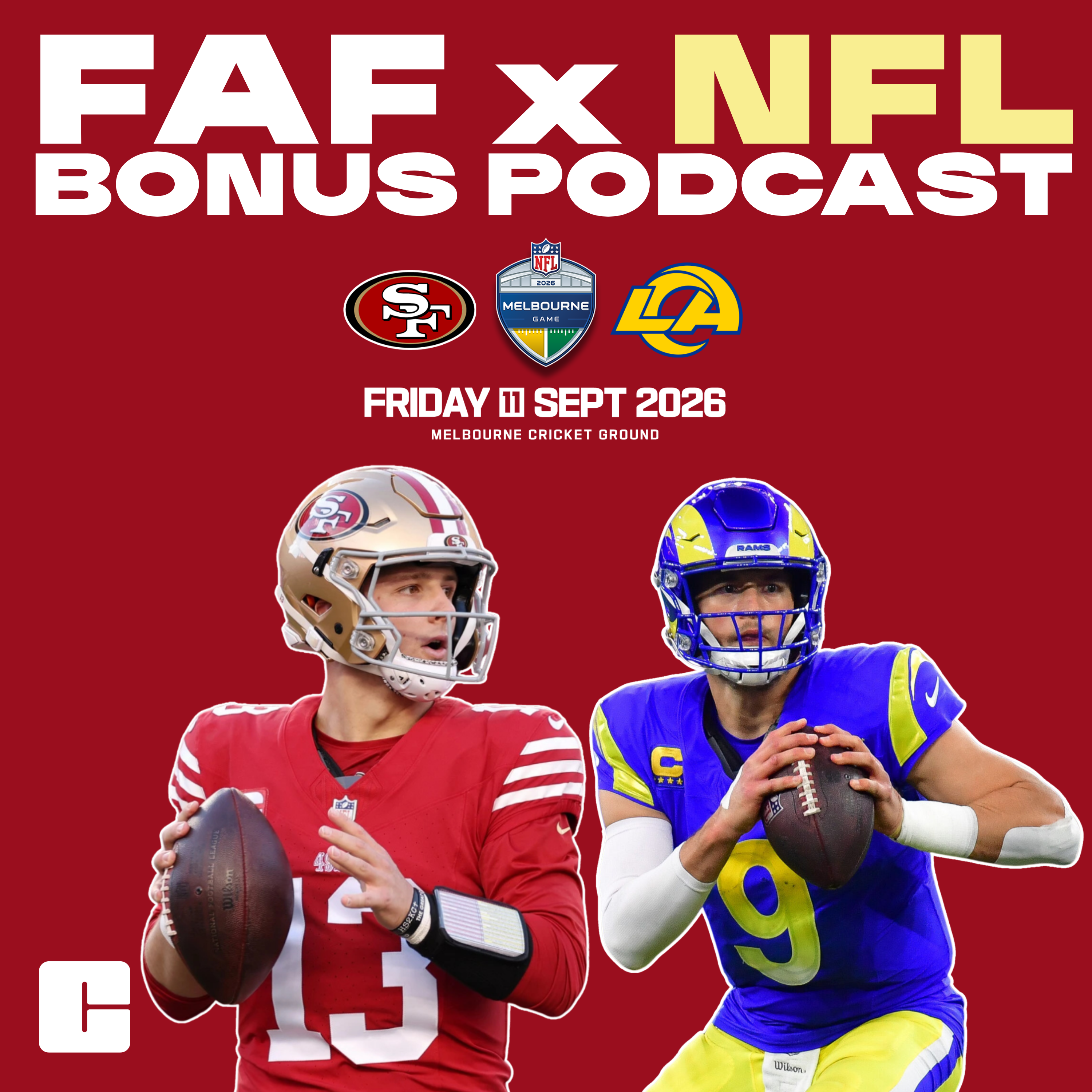 Get ready for Melbourne's historic NFL game with Josh Jenkins, Tommy Sheridan & special guests!