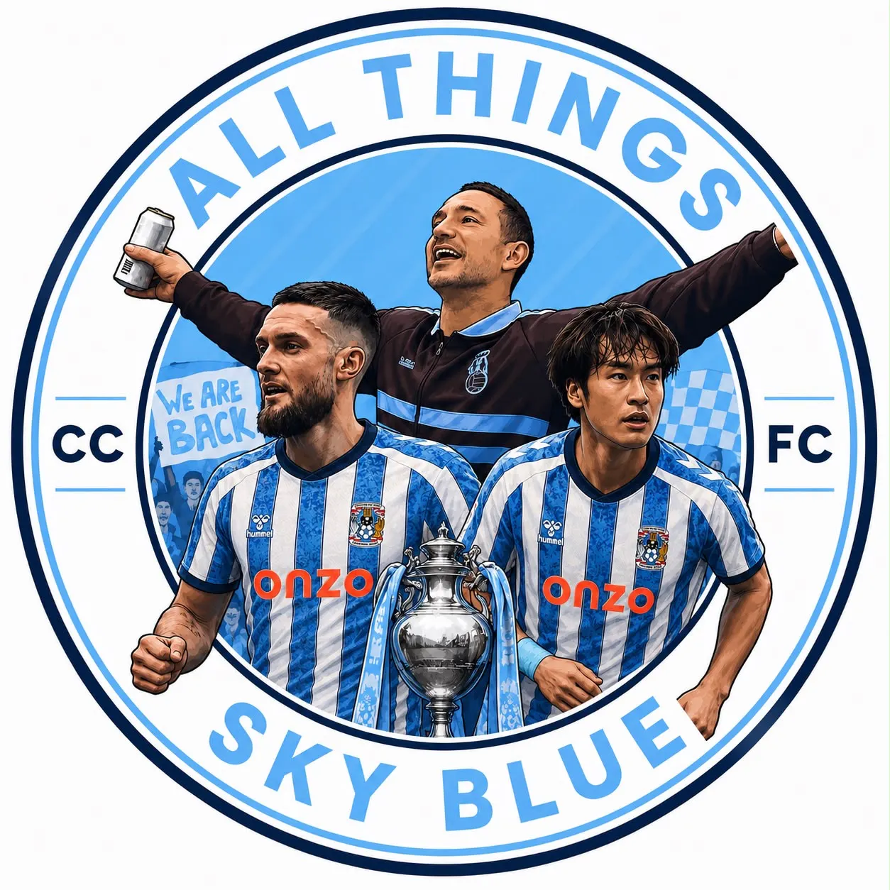 All Things Sky Blue podcast artwork