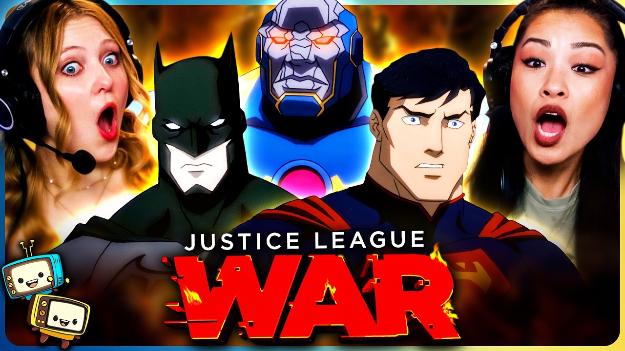 JUSTICE LEAGUE: WAR (2014) Movie Reaction | First Time Watch | DC Animation | Sean Astin episode artwork