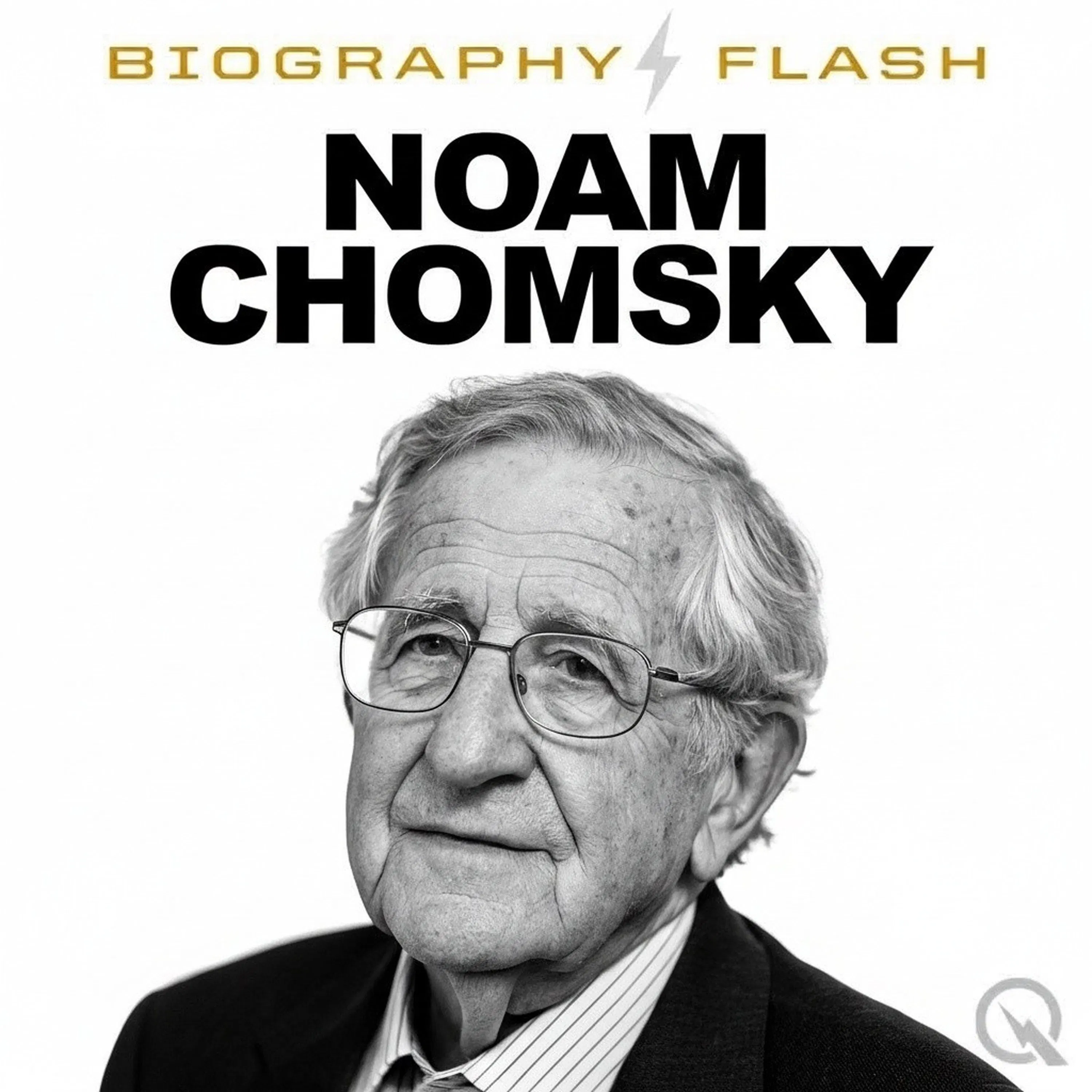 Noam Chomsky - Biography Flash podcast artwork