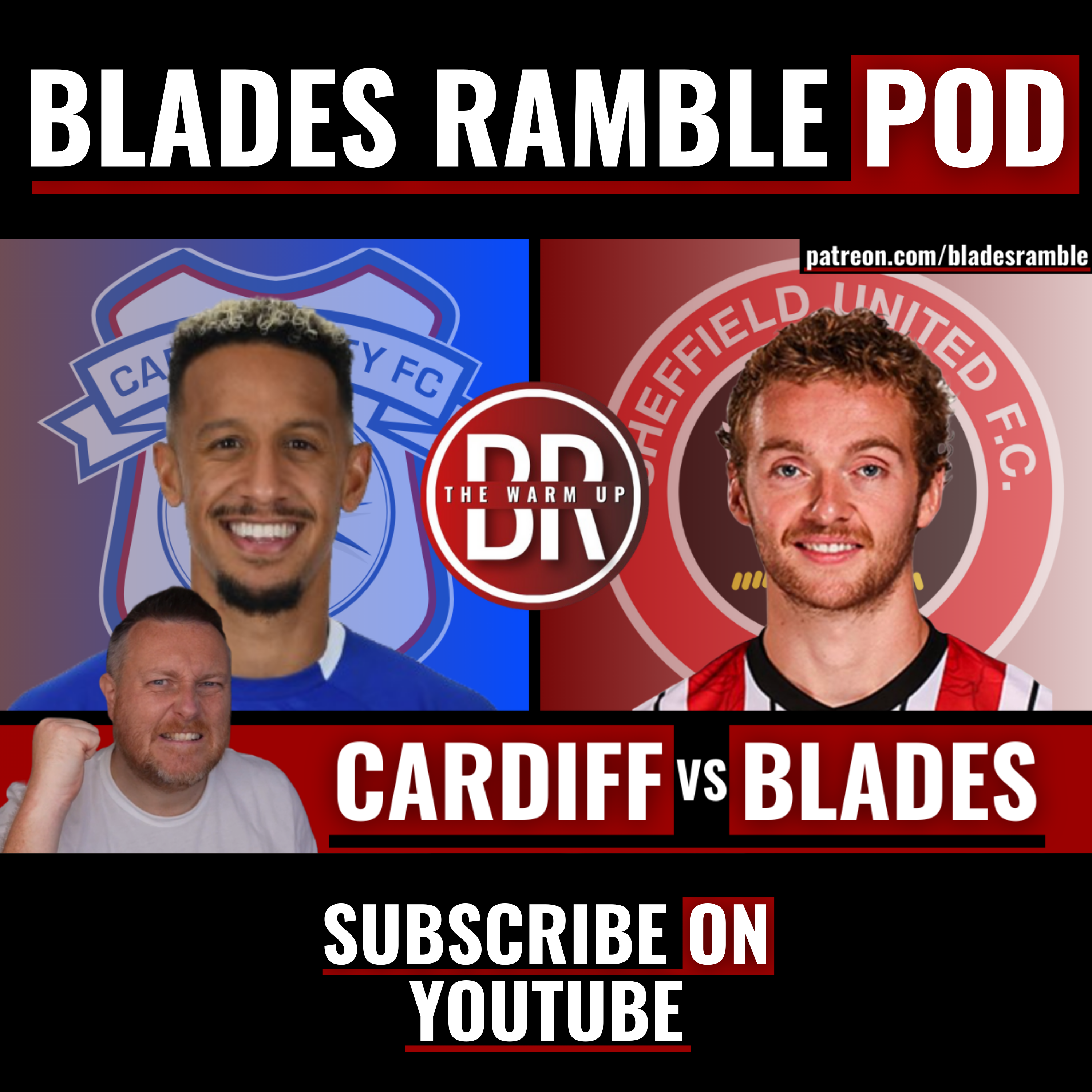 CARDIFF vs BLADES!! | THE WARM UP!! | CARDIFF CITY VS SHEFFIELD UNITED PREVIEW!!