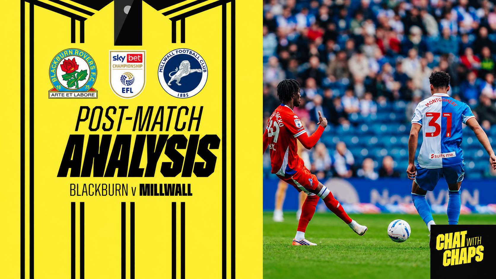 Post Match Analysis | Blackburn Rovers 3-1 Millwall episode artwork