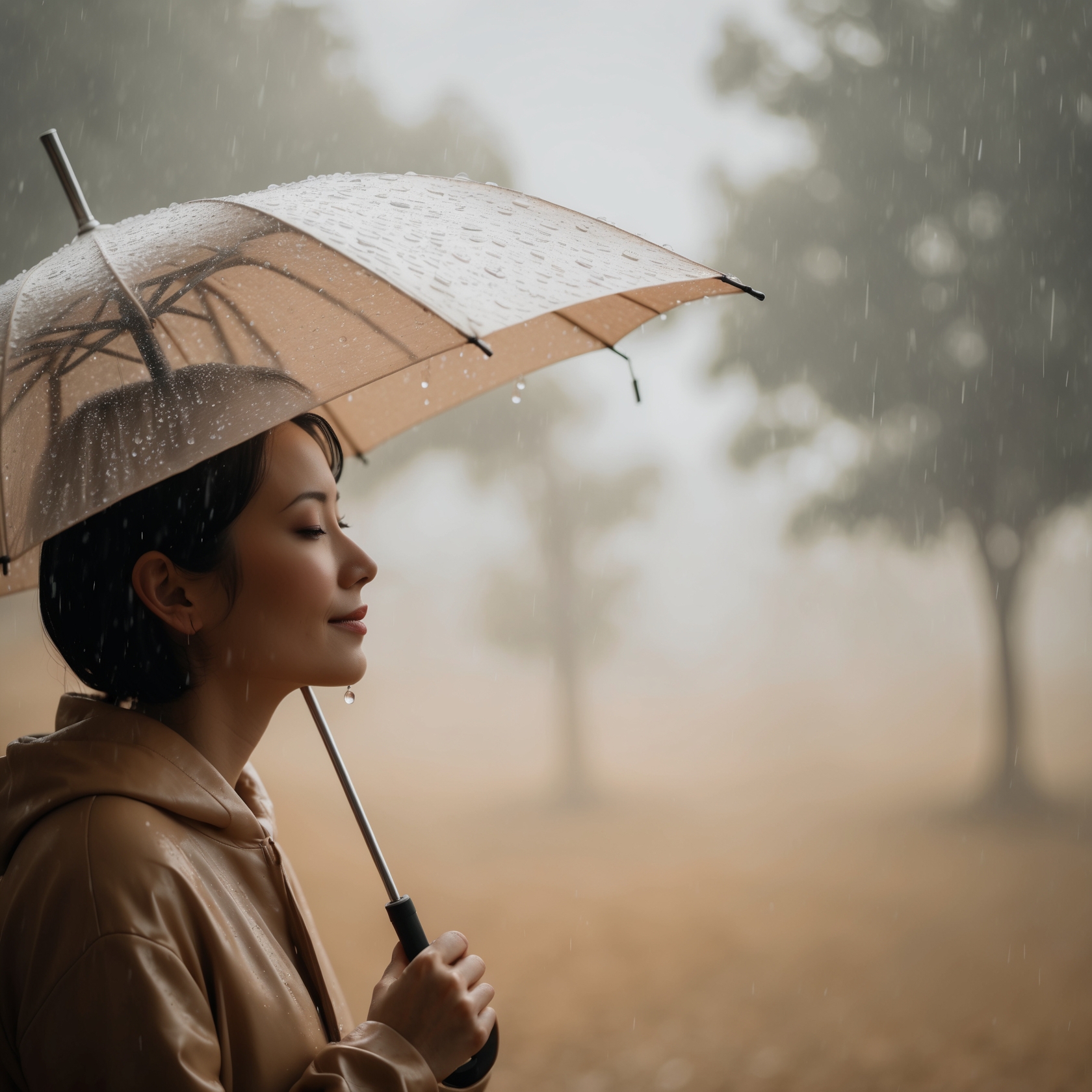 🌧️ Rain On Umbrella | Gentle Rain Sounds For Deep Sleep & Relaxation
