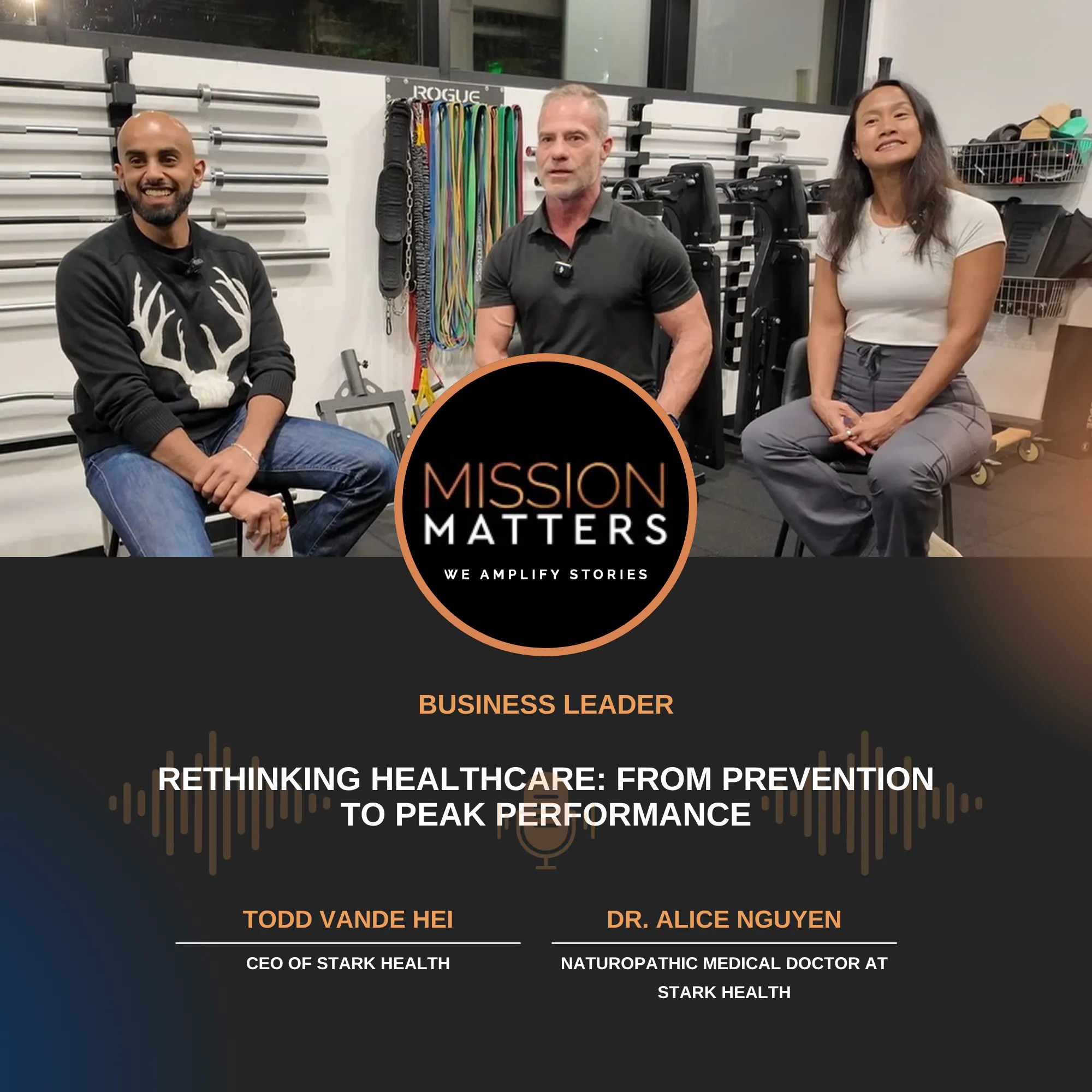 Rethinking Healthcare: From Prevention to Peak Performance Episode cover