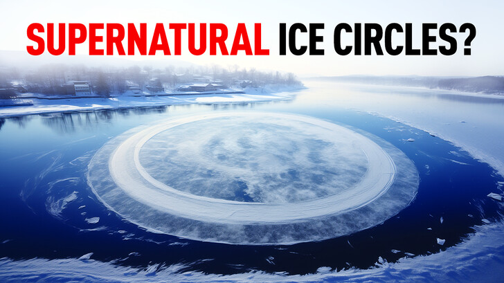 Strange Spinning Ice Circle Appear All Over the World