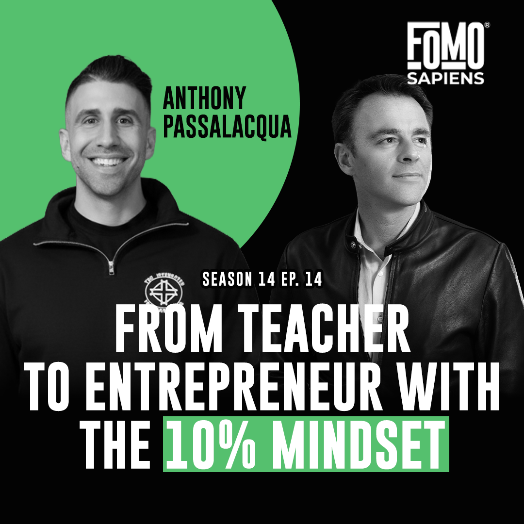 S14 E14 From Teacher to Entrepreneur: How Anthony Passalacqua Built Shootin’ School with the 10% Mindset