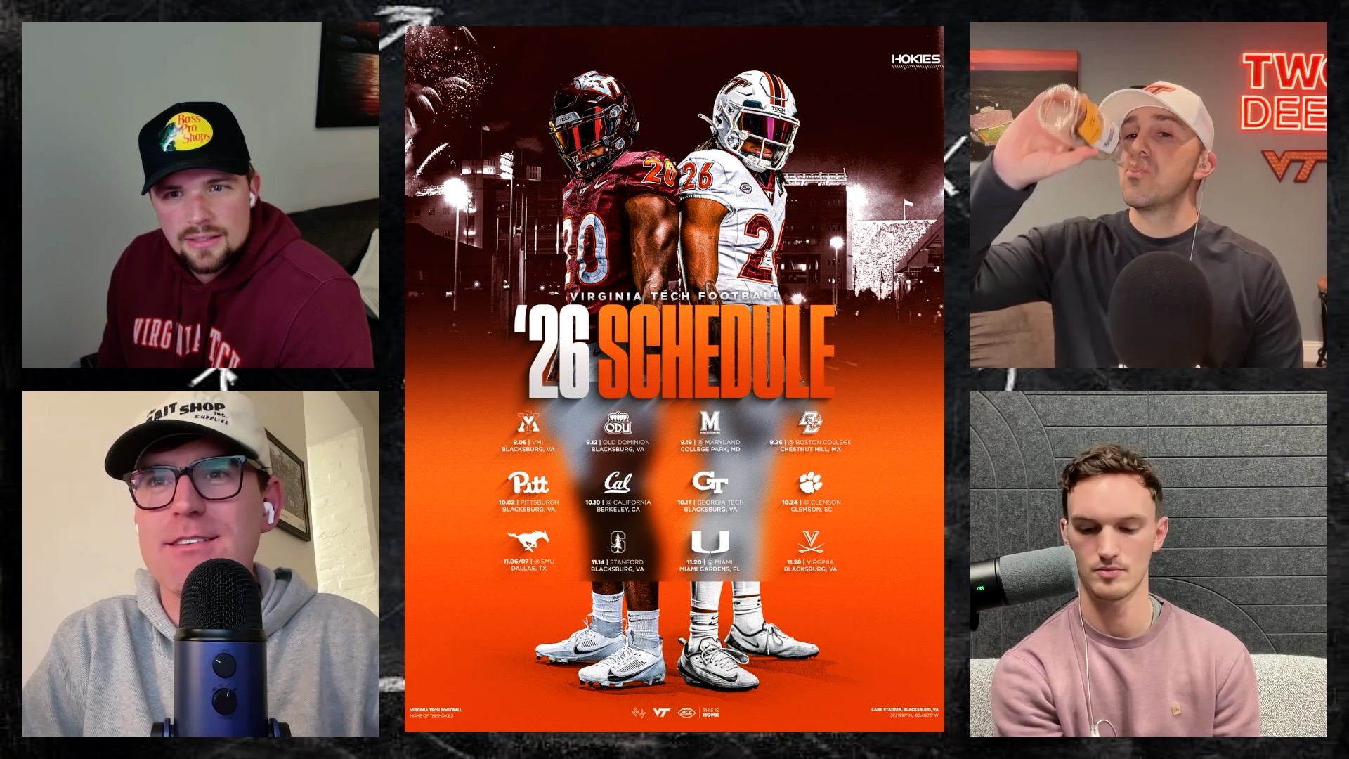 Breaking down the Hokies 2026 schedule | Can the Hokies turn some heads this fall?