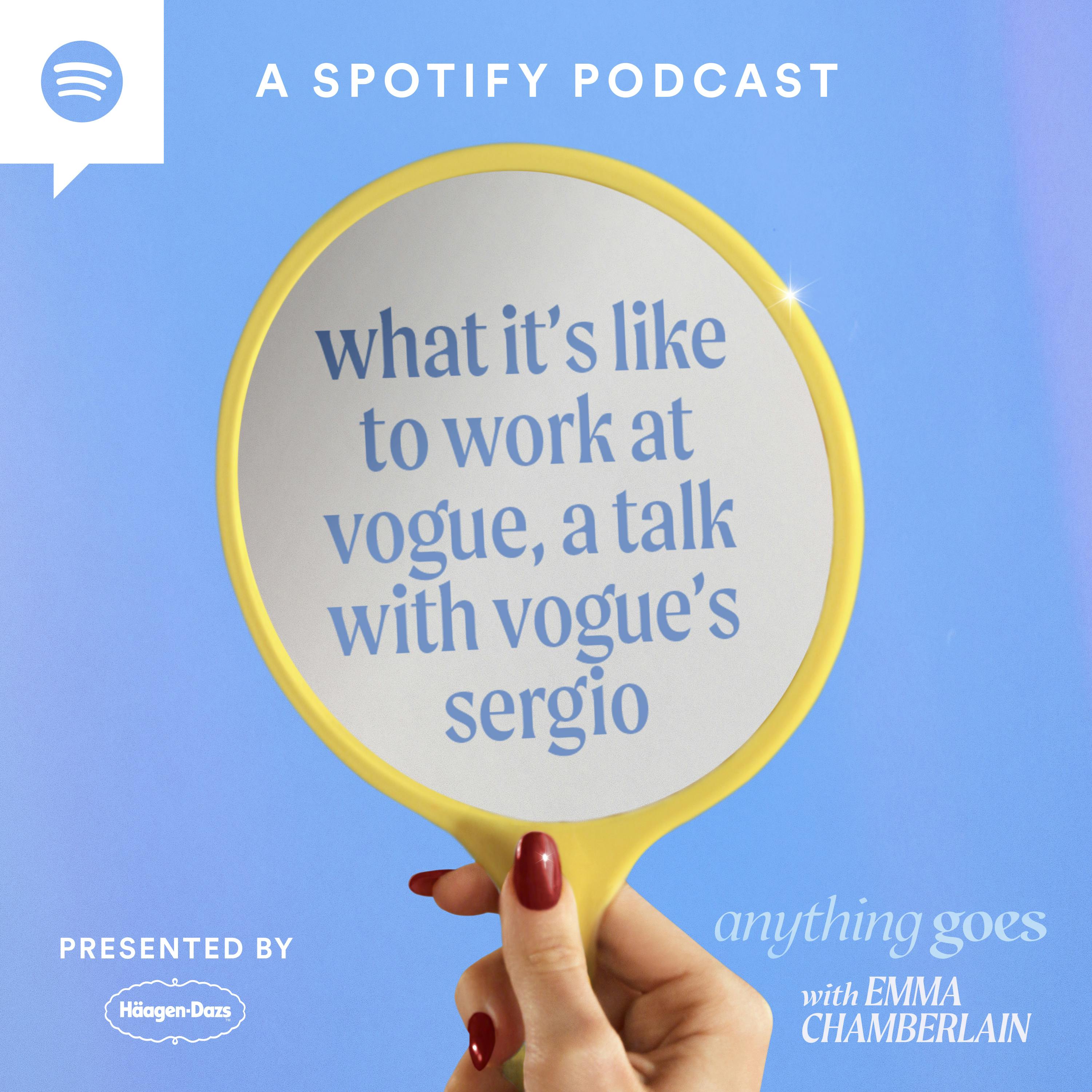 what it's like to work at vogue, a talk with vogue's sergio [video]
