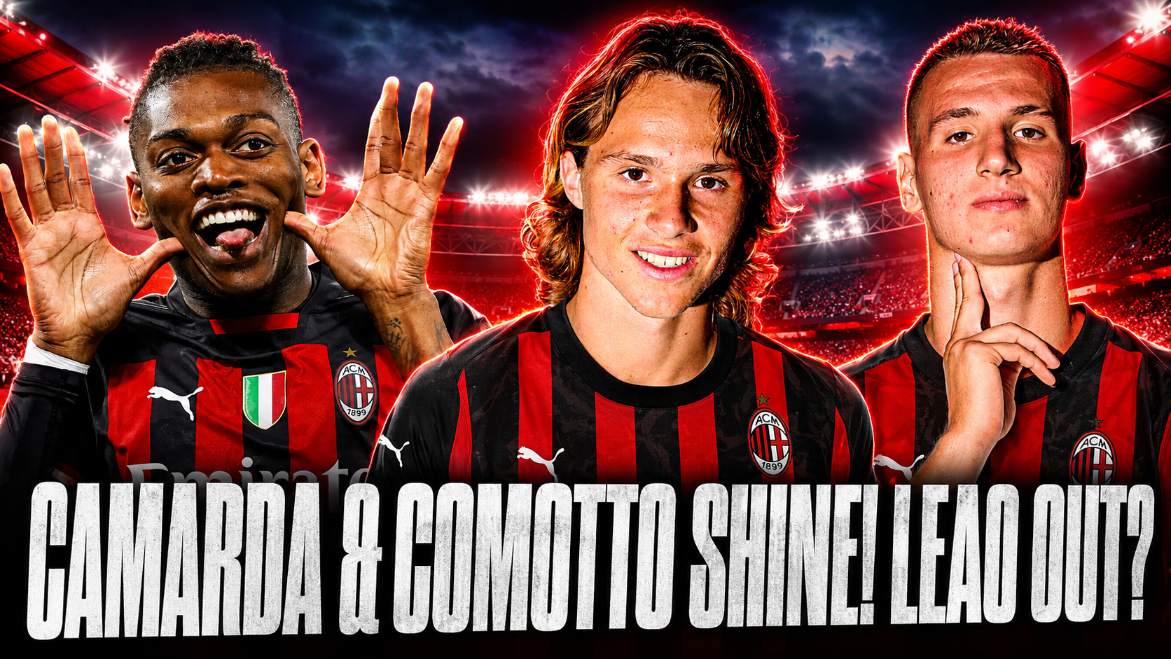 Camarda Scores Twice vs. Celtic, Comotto Shines, Leao Out? | That Milan Podcast