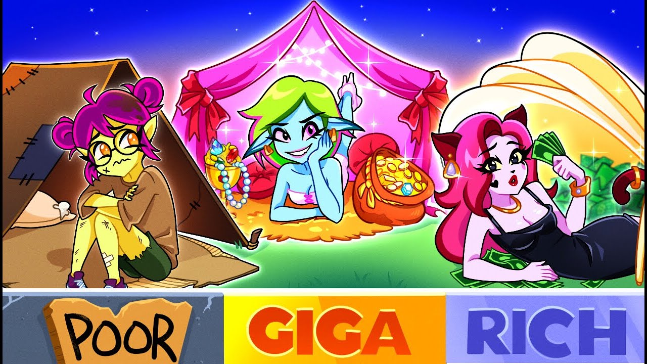 ALL INCLUSIVE Camping! Poor vs Rich Camping | Relatable Stories by Teen-Z