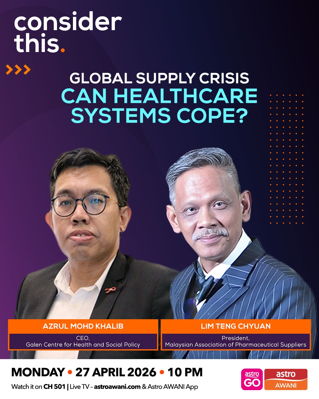 Consider This: Global Supply Crisis —Can Healthcare Systems Cope?