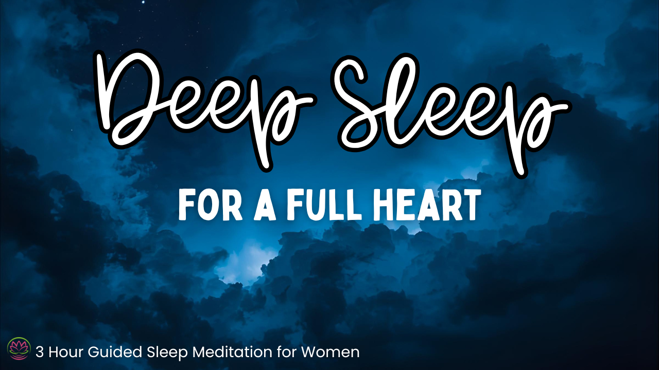 Deep Sleep for a Full Heart ❤️ 😴