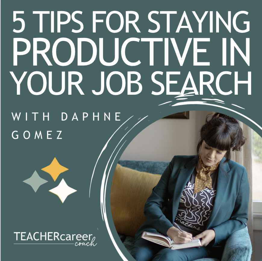 92 - 5 Tips for Staying Productive in Your Job Search episode artwork