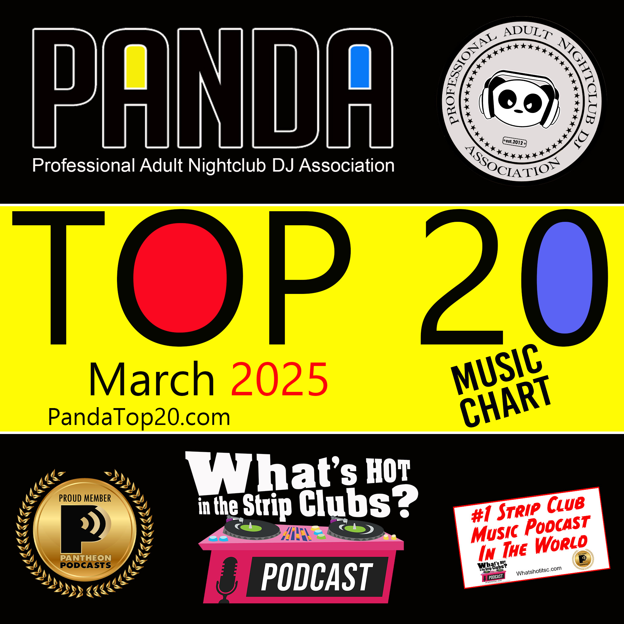 Panda Top 20 Countdown Show March 2025