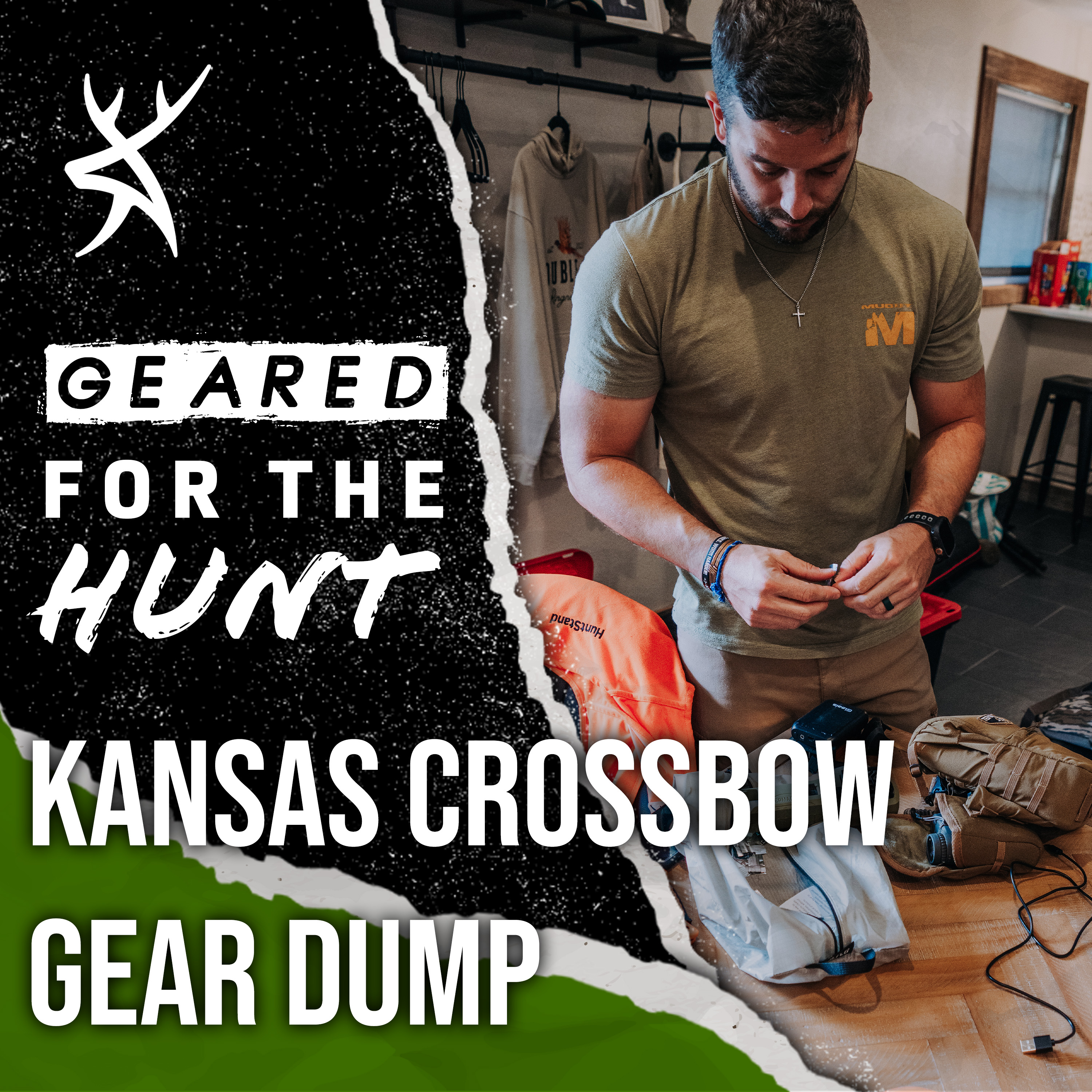 Kansas Crossbow Whitetail Camp Gear Dump