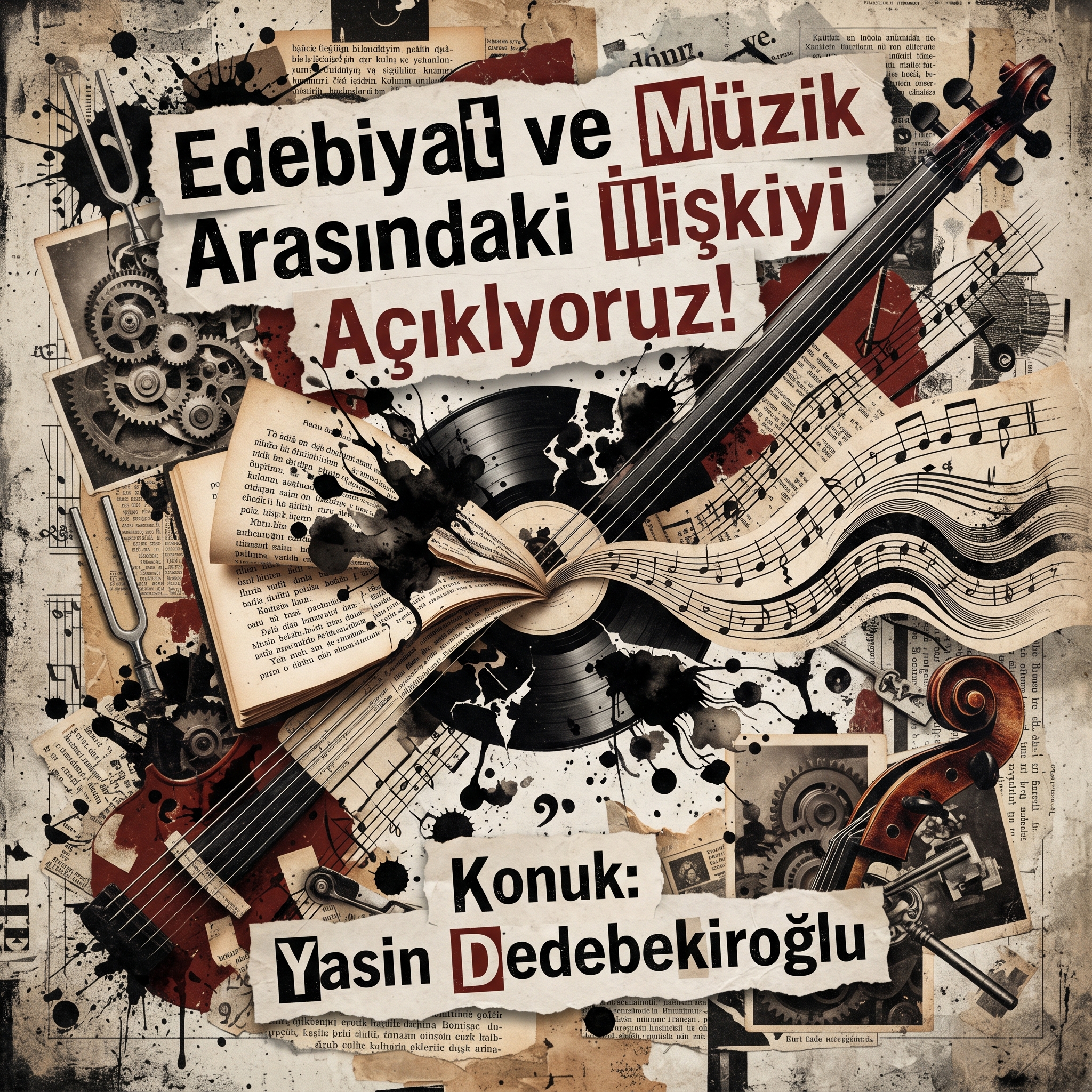 #Edebiyat ve #müzik arasında ki ilişkiyi açıklıyoruz! - Konuğum Yasin Dedebekiroğlu episode artwork