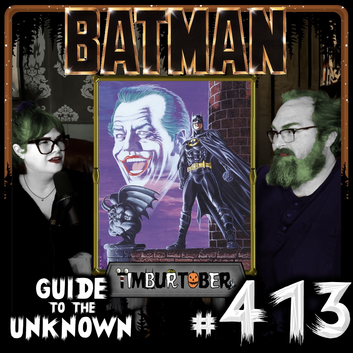413: Batman (TIMBURTOBER)