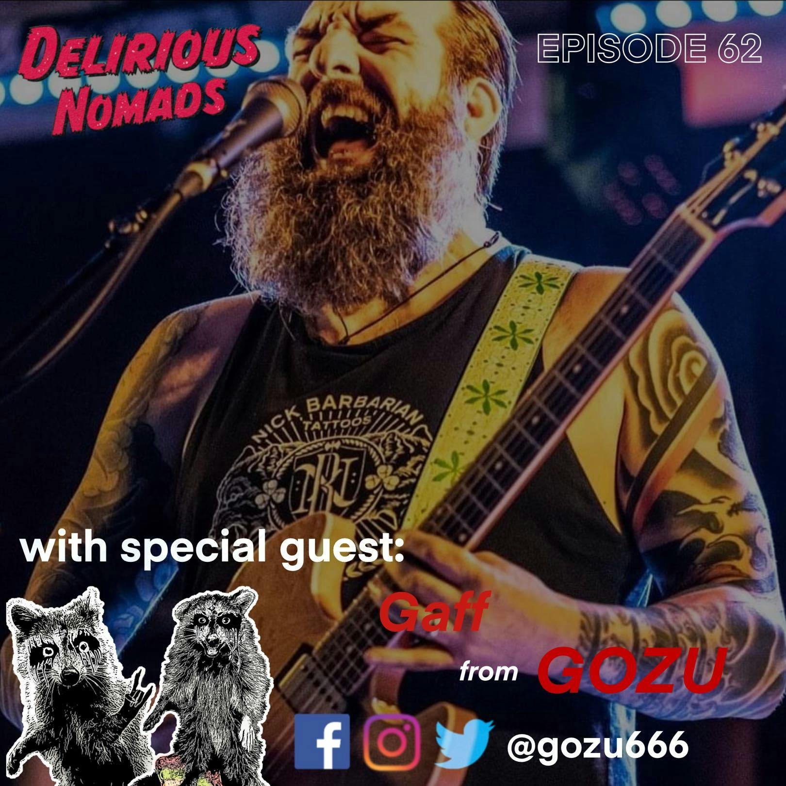 Delirious Nomads: Gozu's Gaff Talks The New Album, Touring And More! Image