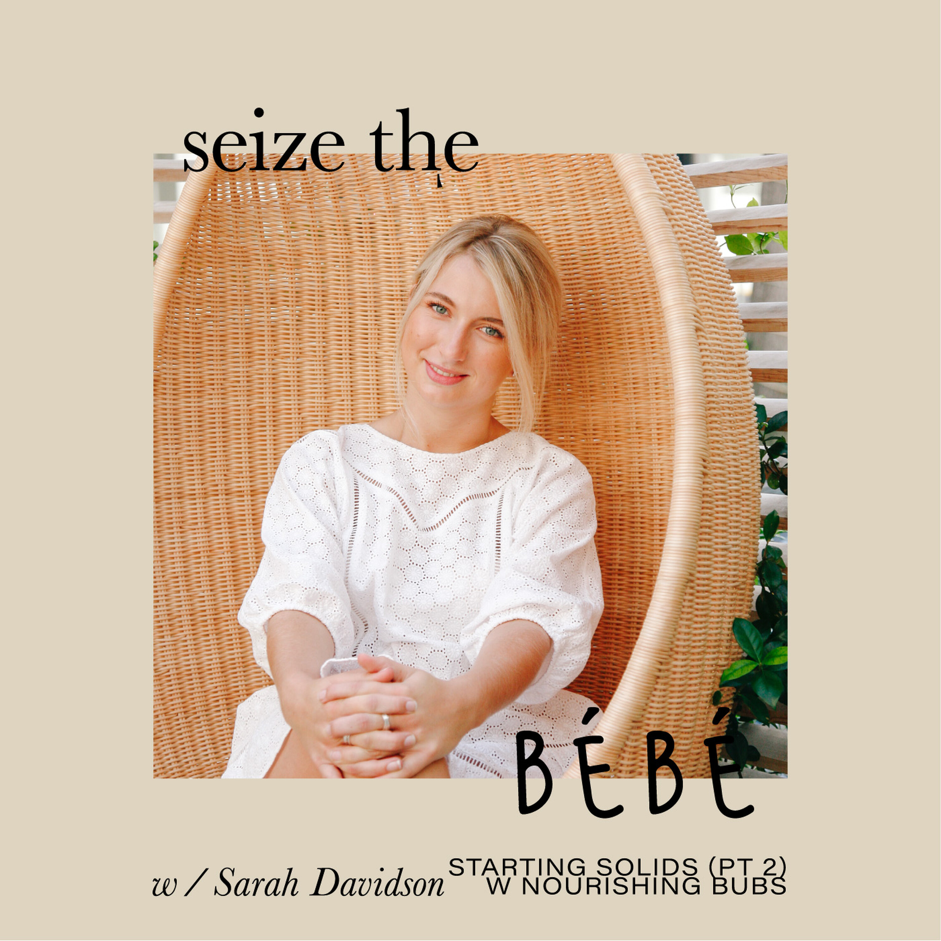 Seize The Bébé // Starting Solids (Part 2) episode artwork
