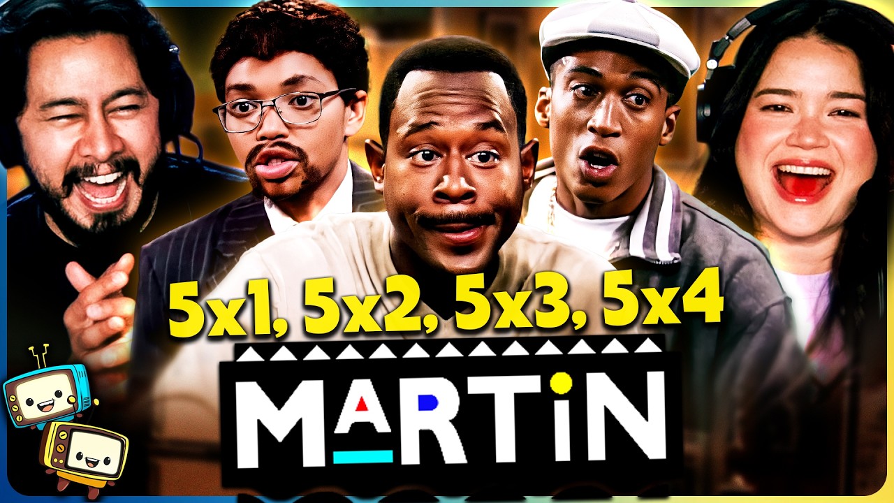 MARTIN (1996) 5x1, 5x2, 5x3 & 5x4 Reaction! | First Time Watch | Martin Lawrence w/ Jaby Koay episode artwork