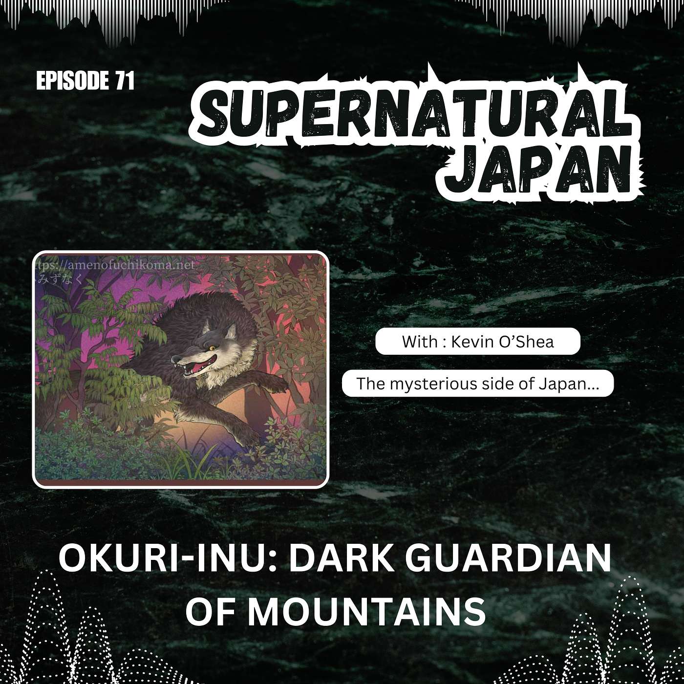 The Okuri-inu: The Dark Guardian of Mountains (Japan's Dogman)