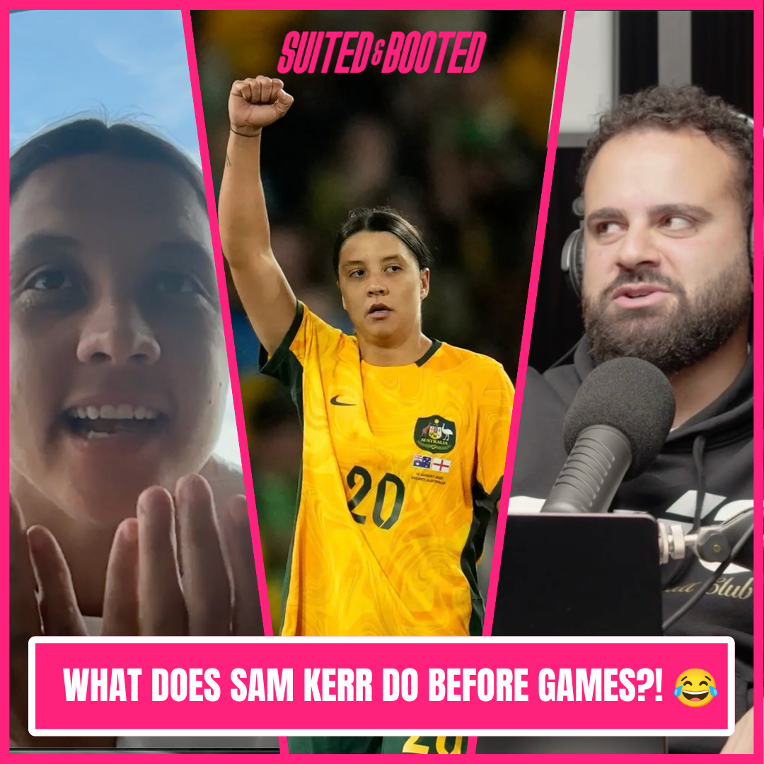 SAM KERR on SUPERSTITIONS, CRINGE Jokes & When She Knew the Matildas Had MADE IT