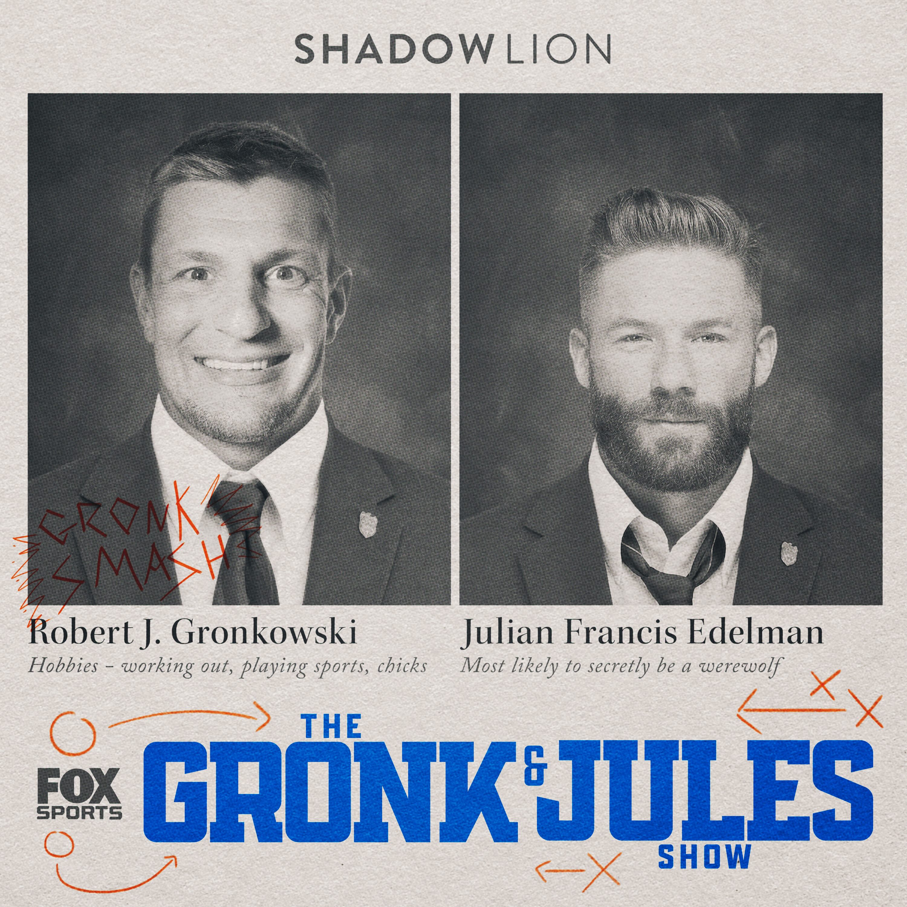 The Gronk & Jules Show podcast artwork