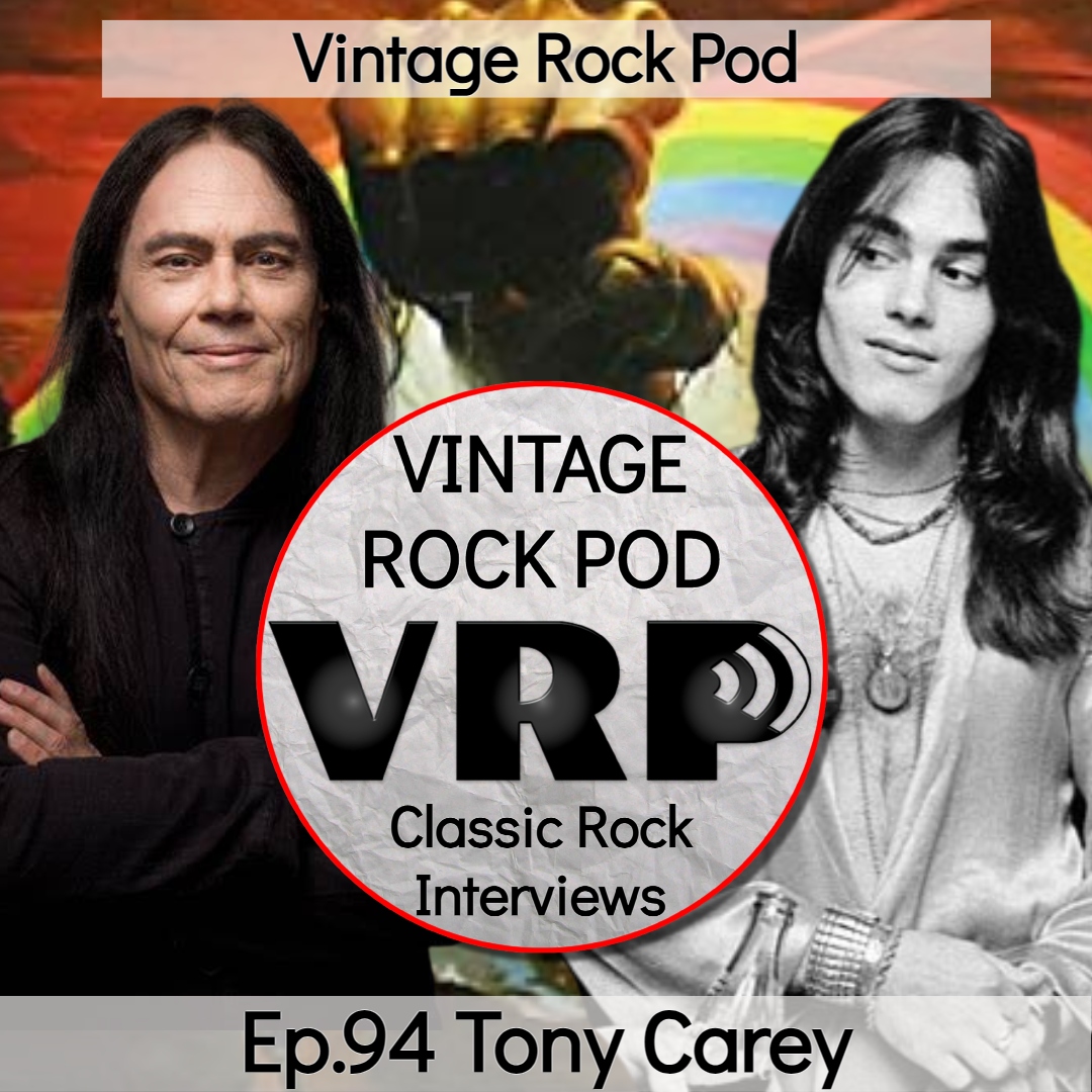 Vintage Rock Pod: Tony Carey (RAINBOW) Interview!!