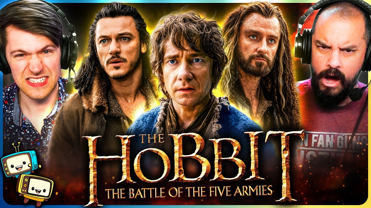 THE HOBBIT: THE BATTLE OF THE FIVE ARMIES (2014) Movie Reaction! | First Time Watch | Martin Freeman episode artwork