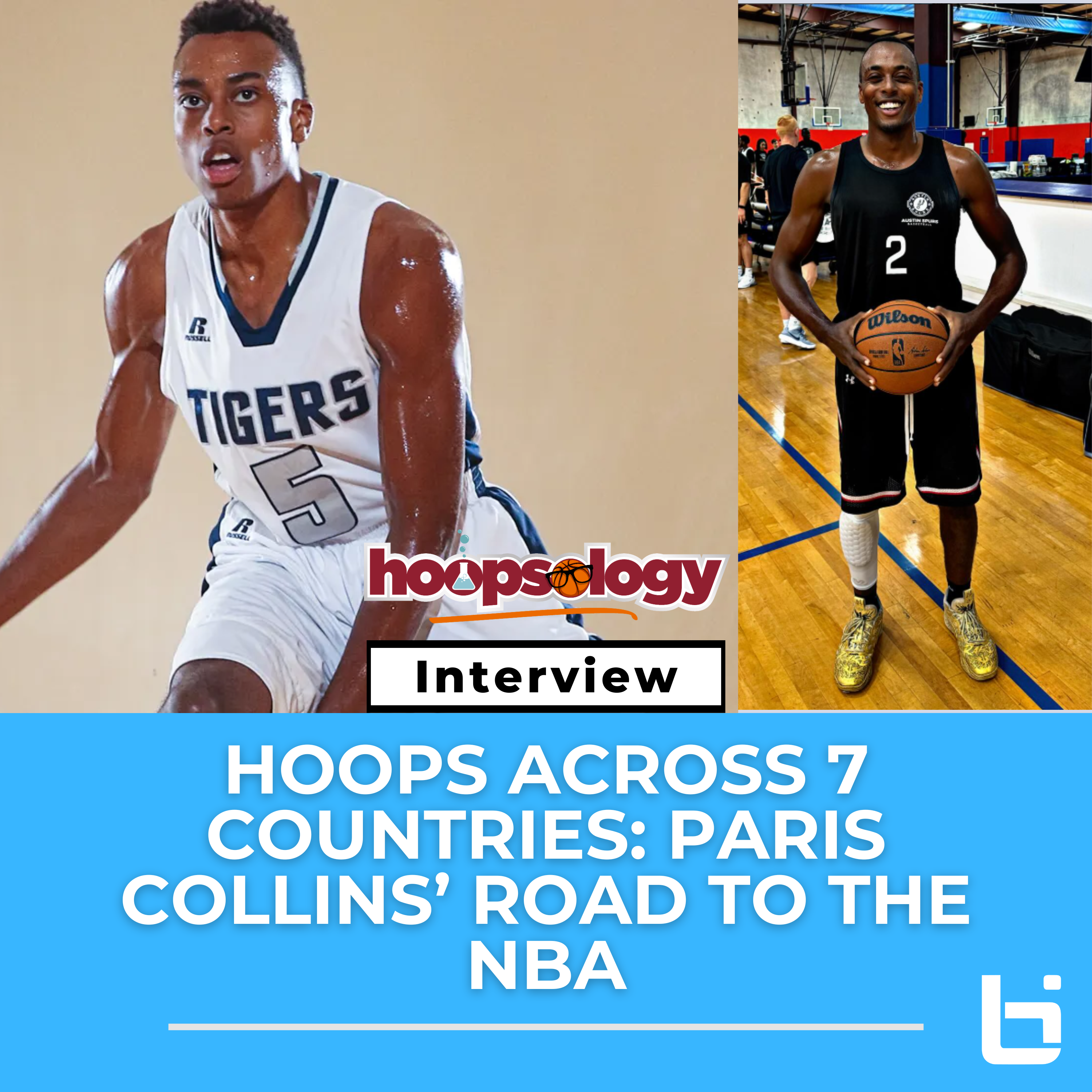 From HBCU to 7 Countries & The NBA Grind with Paris Collins| Hoopsology Interview episode artwork