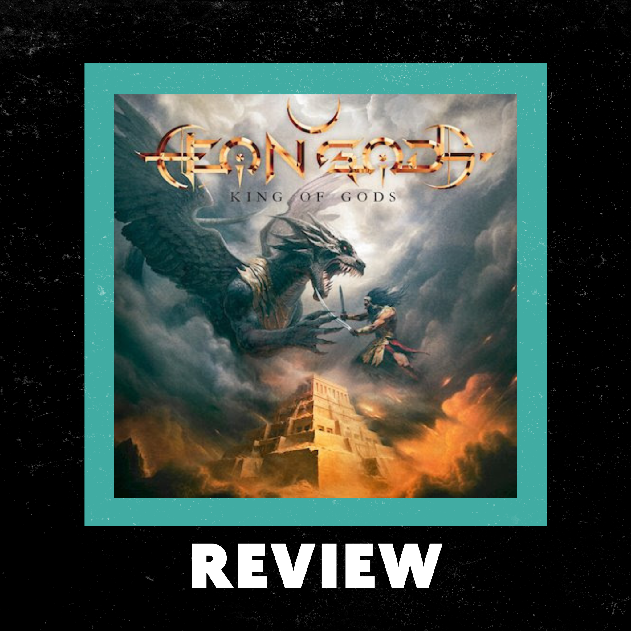"From Ashes to Glory: Aeon Gods' King of Gods Reigns Supreme in Epic Power Metal Majesty!" episode artwork