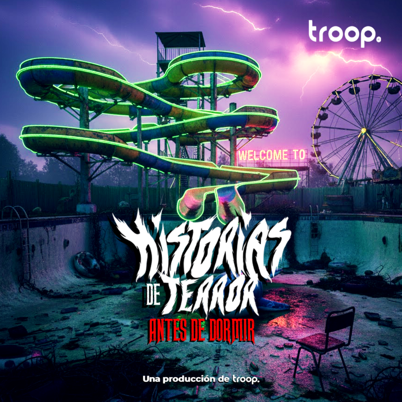 SOY EL ÚLTIMO EMPLEADO QUE QUEDA EN UN PARQUE ACUÁTICO ABANDONADO