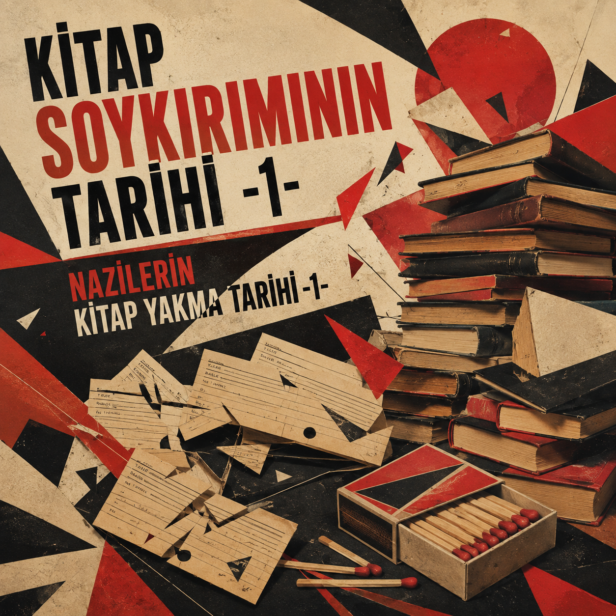 kitap soykırımının tarihi -1- #nazilerin kitap yakma tarihi -1- episode artwork