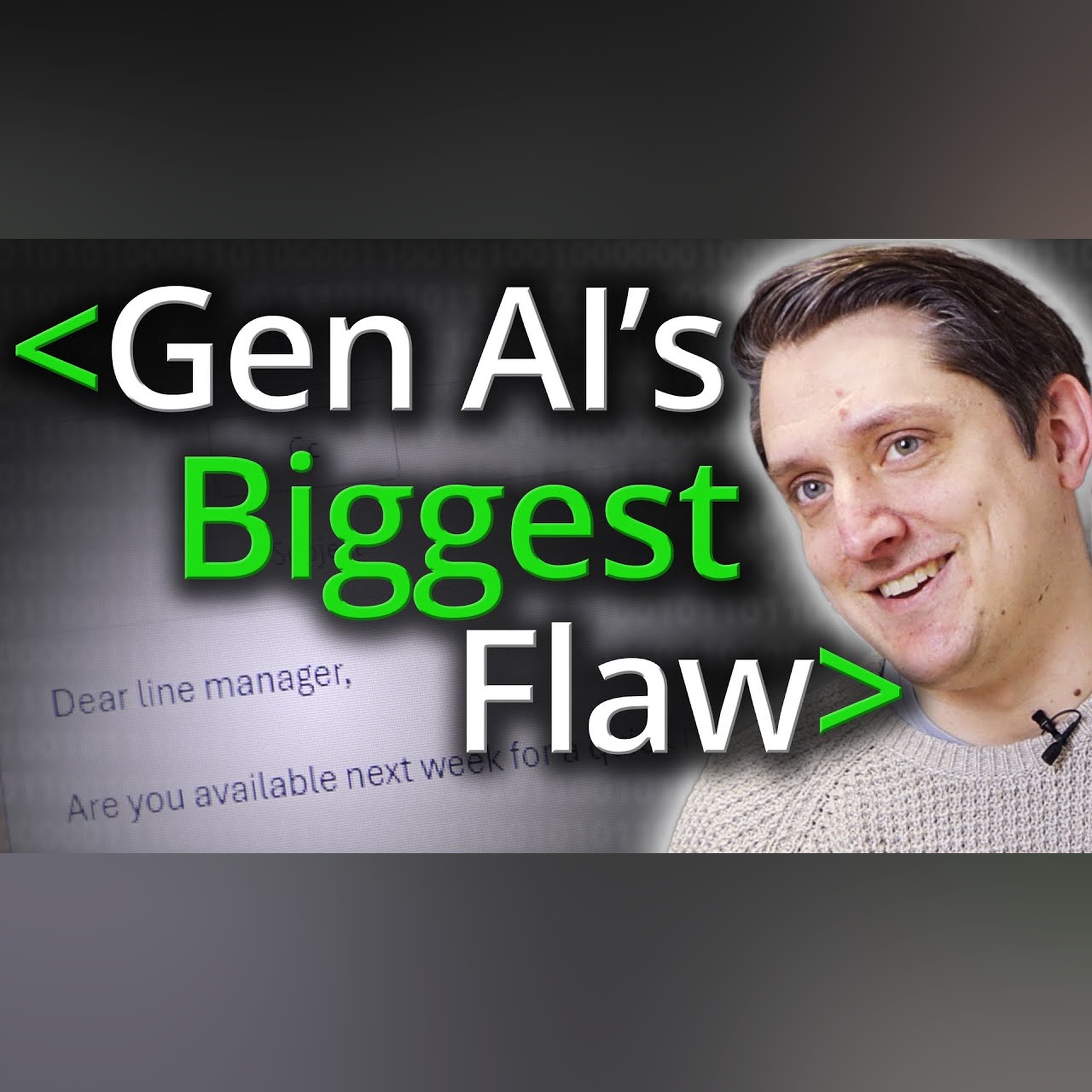 Generative AI's Greatest Flaw - Computerphile episode artwork