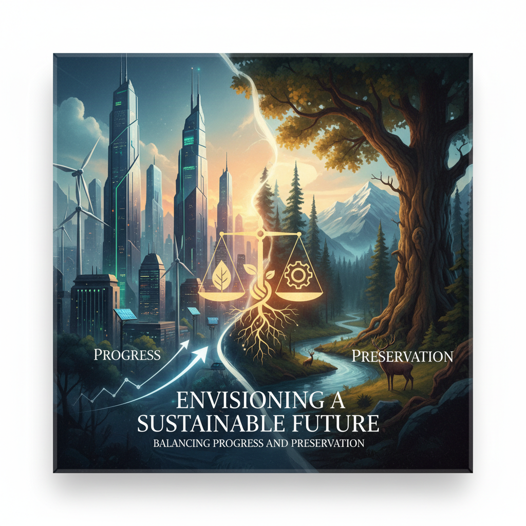 Envisioning a Sustainable Future: Balancing Progress and Preservation episode artwork