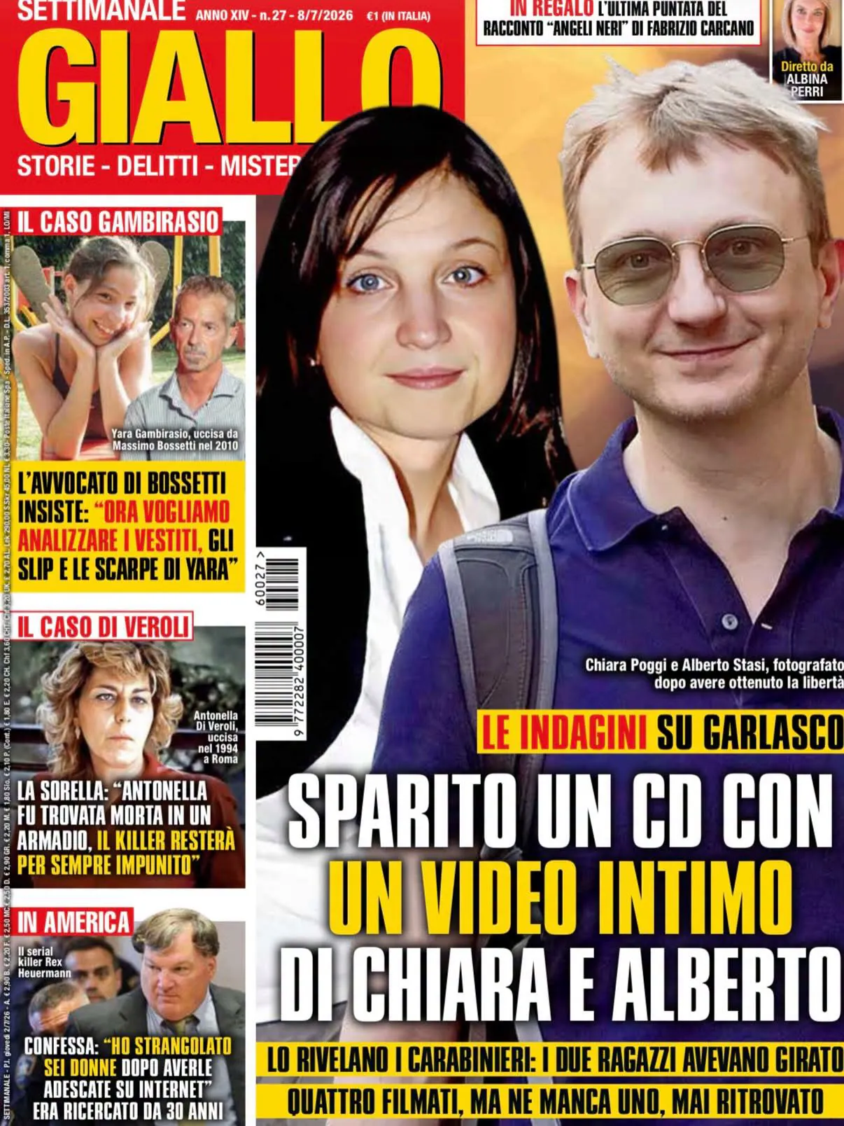 Garlasco: scompare un cd con video intimo di Chiara e Alberto